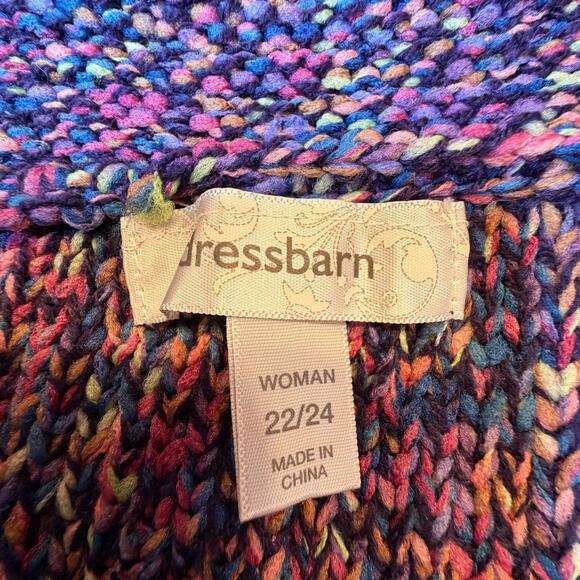 Vintage Dressbarn Women’s Knit Acrylic Polyester Blend Cardigan Plus Sz 22/24 - Picture 6 of 9